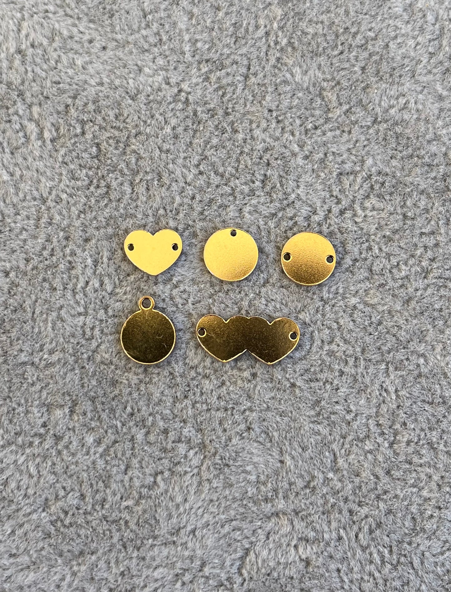 Blank charms