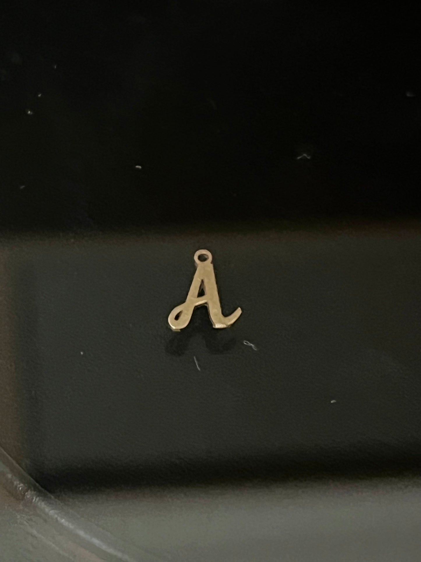 Cursive Script Letter Charms