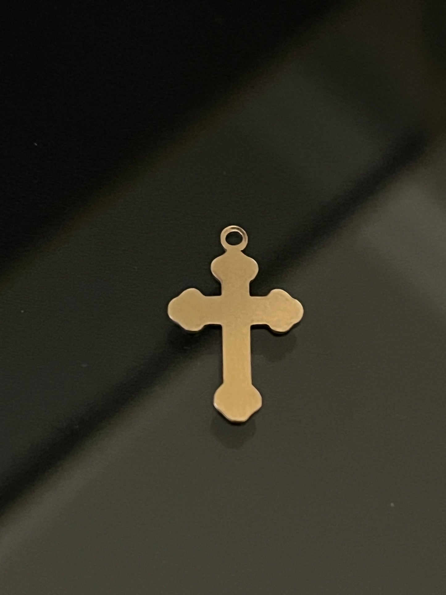 Gold filled Cross charm