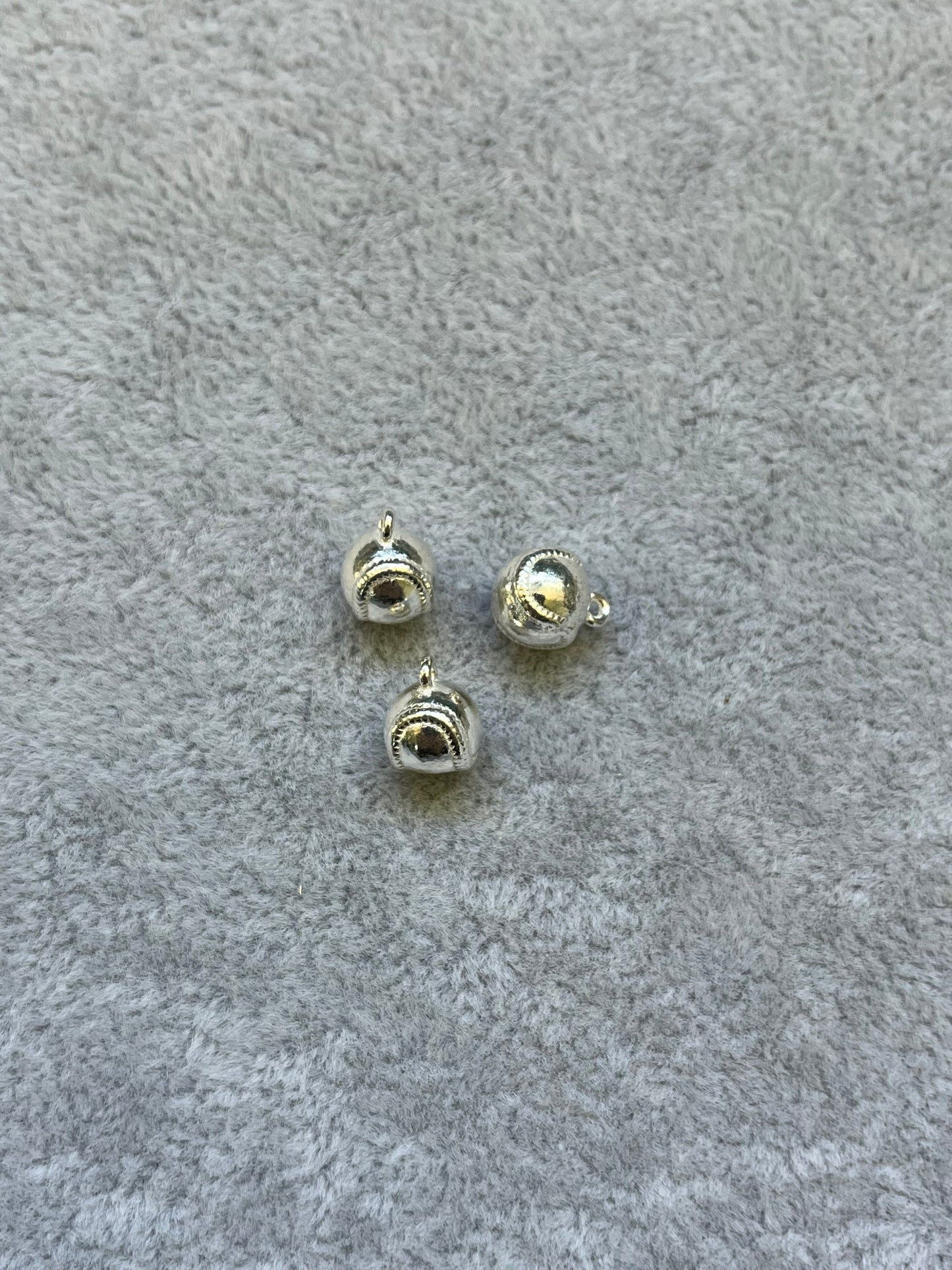 Sterling Silver Baseball Charm