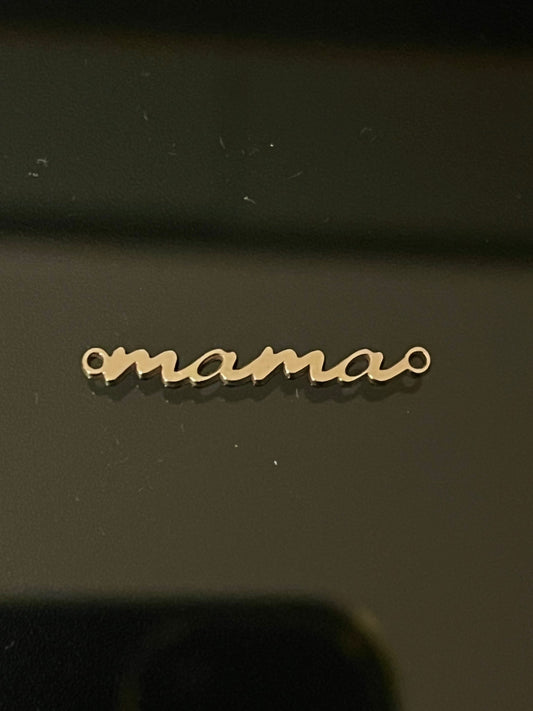 Mama connector cursive