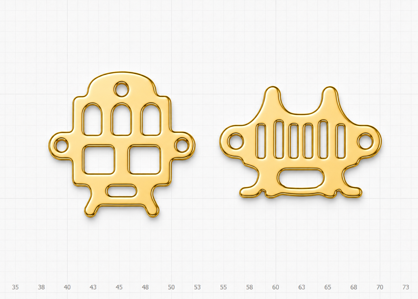 Custom charms