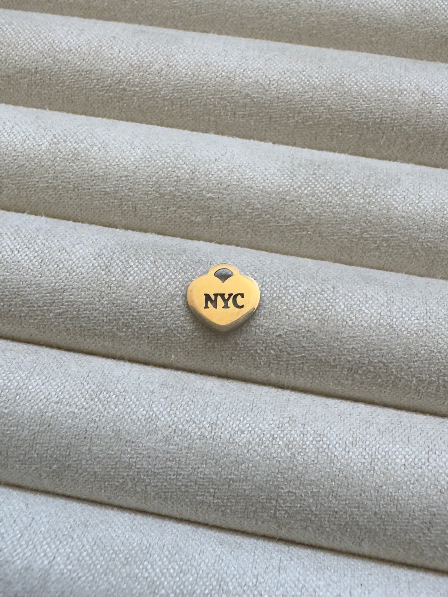 NYC Heart Charm