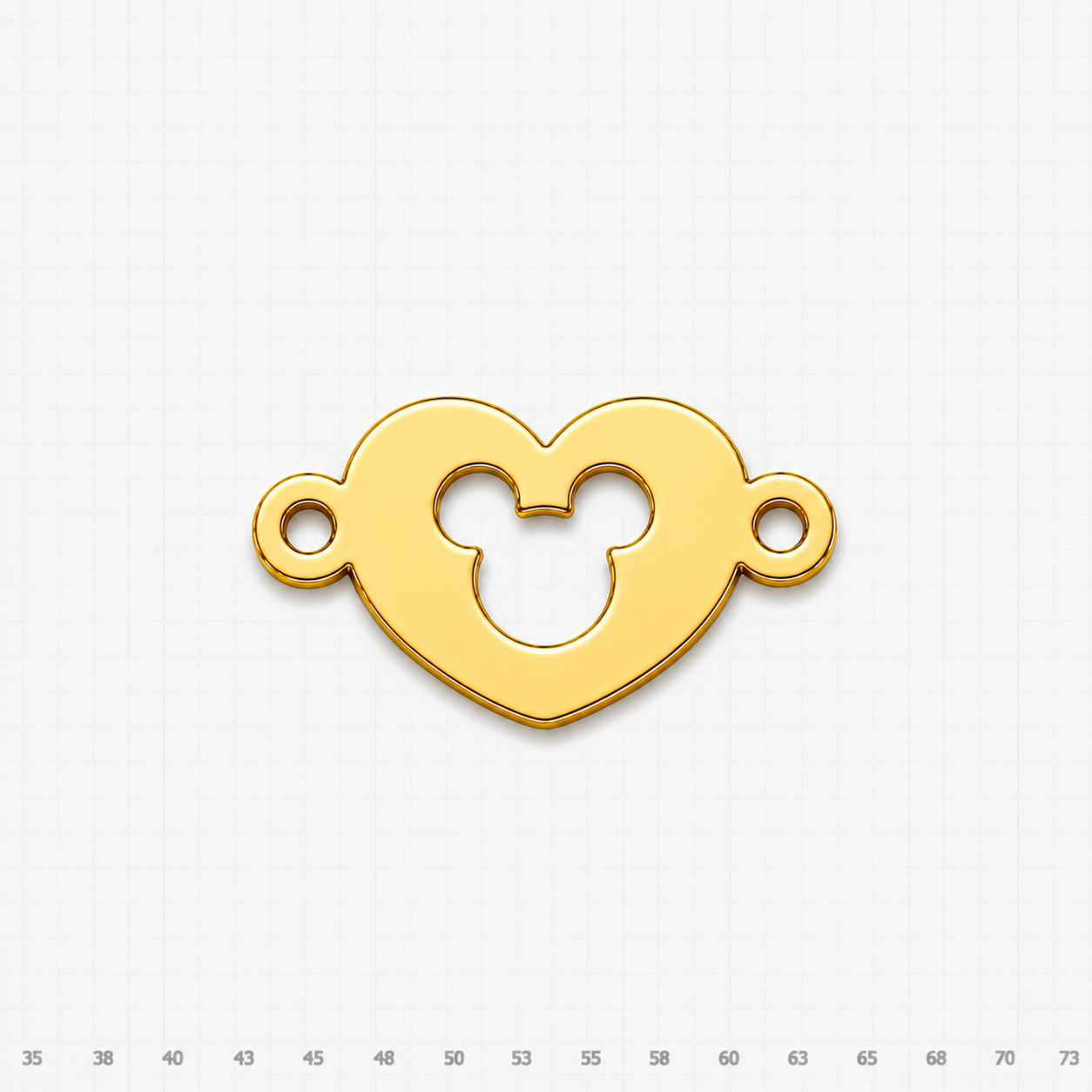 Heart with mouse charm & Connecror